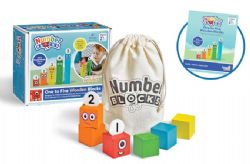 NUMBERBLOCKS - BLOCS NUMÉRIQUES 1 À 5 EN BOIS – HAND TO MIND